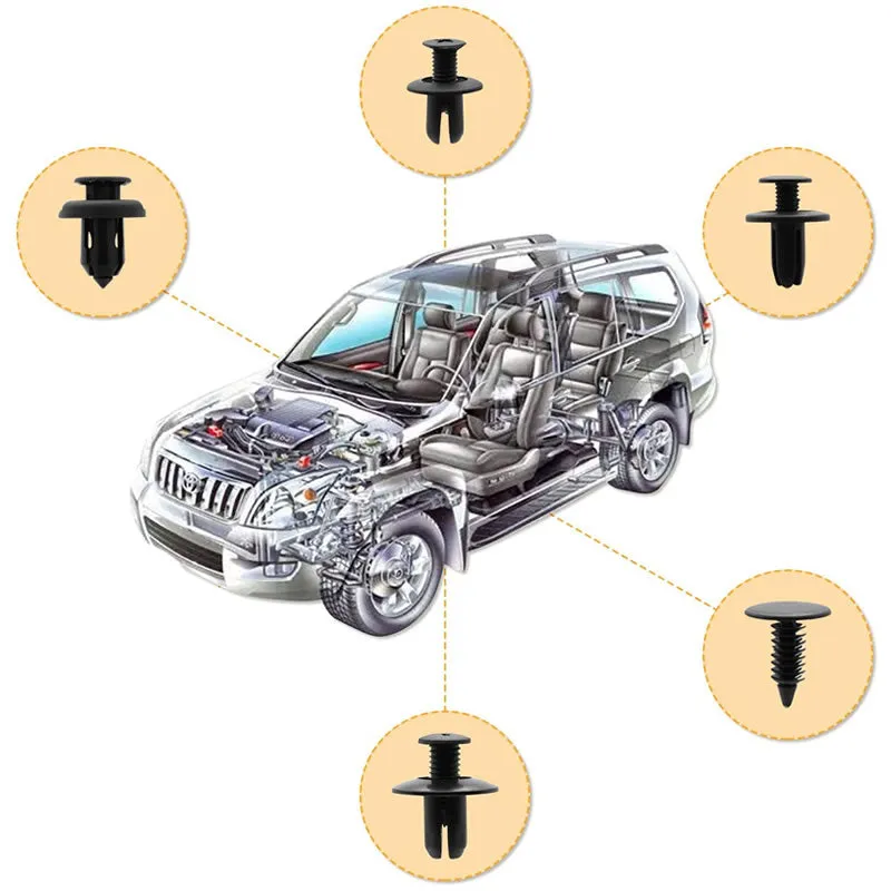 100 Pieces Auto Retainer Clips Kit Ctc-574