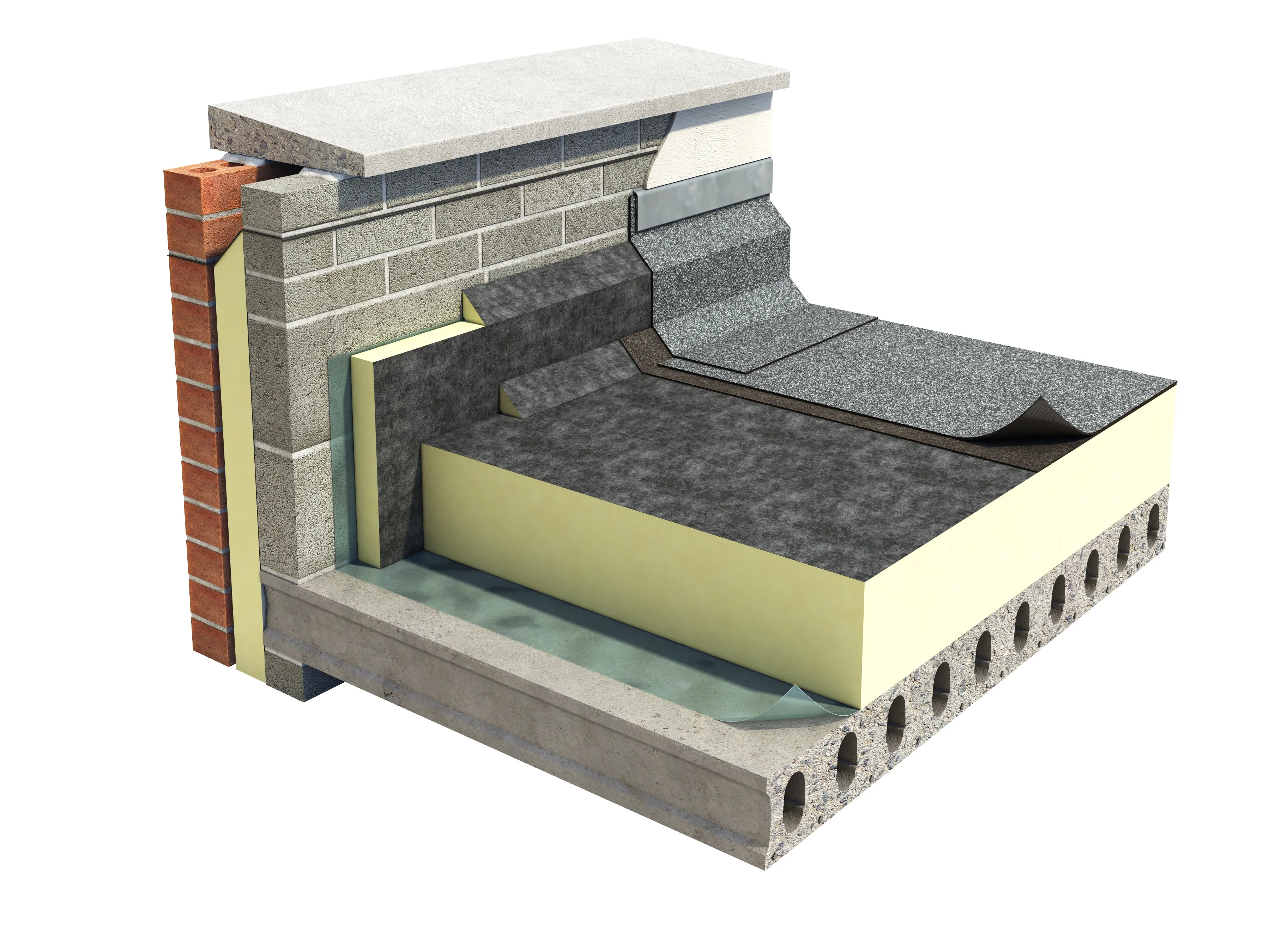 120mm Unilin (Xtratherm) Thin-R FR/BGM Flat Roof - Single Board