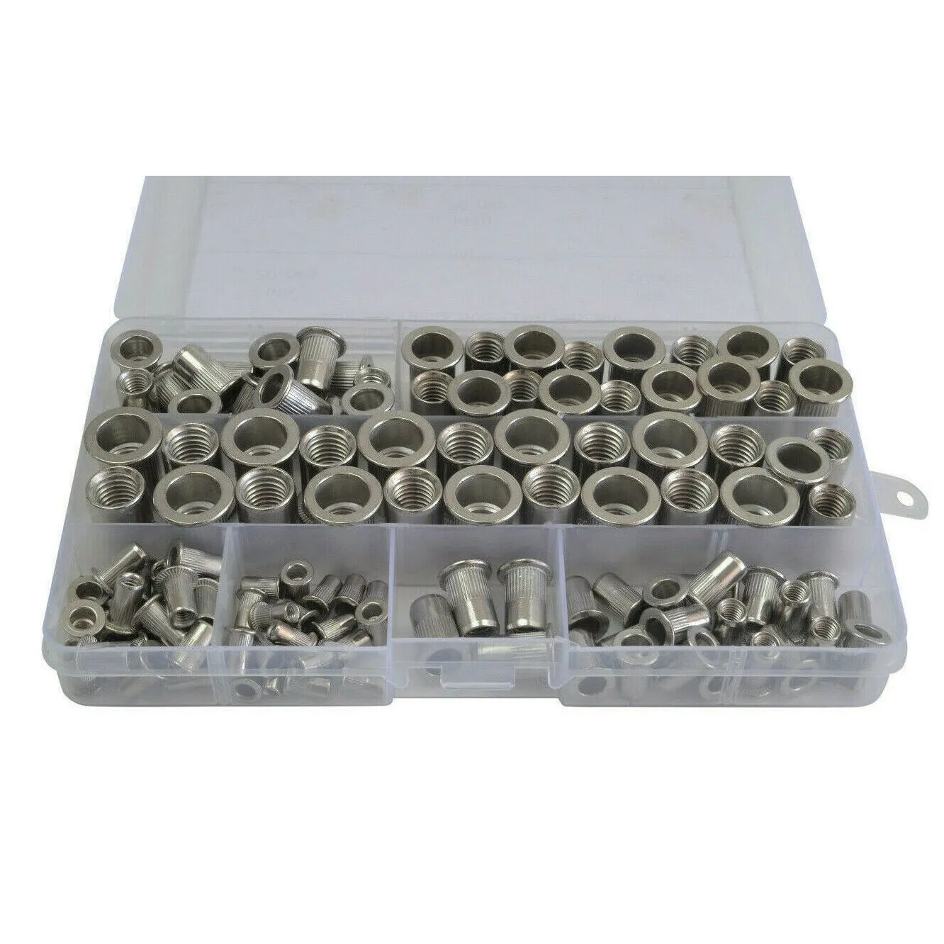 120pc 304 Stainless Steel Metric Nutserts Grab Kit Assortment