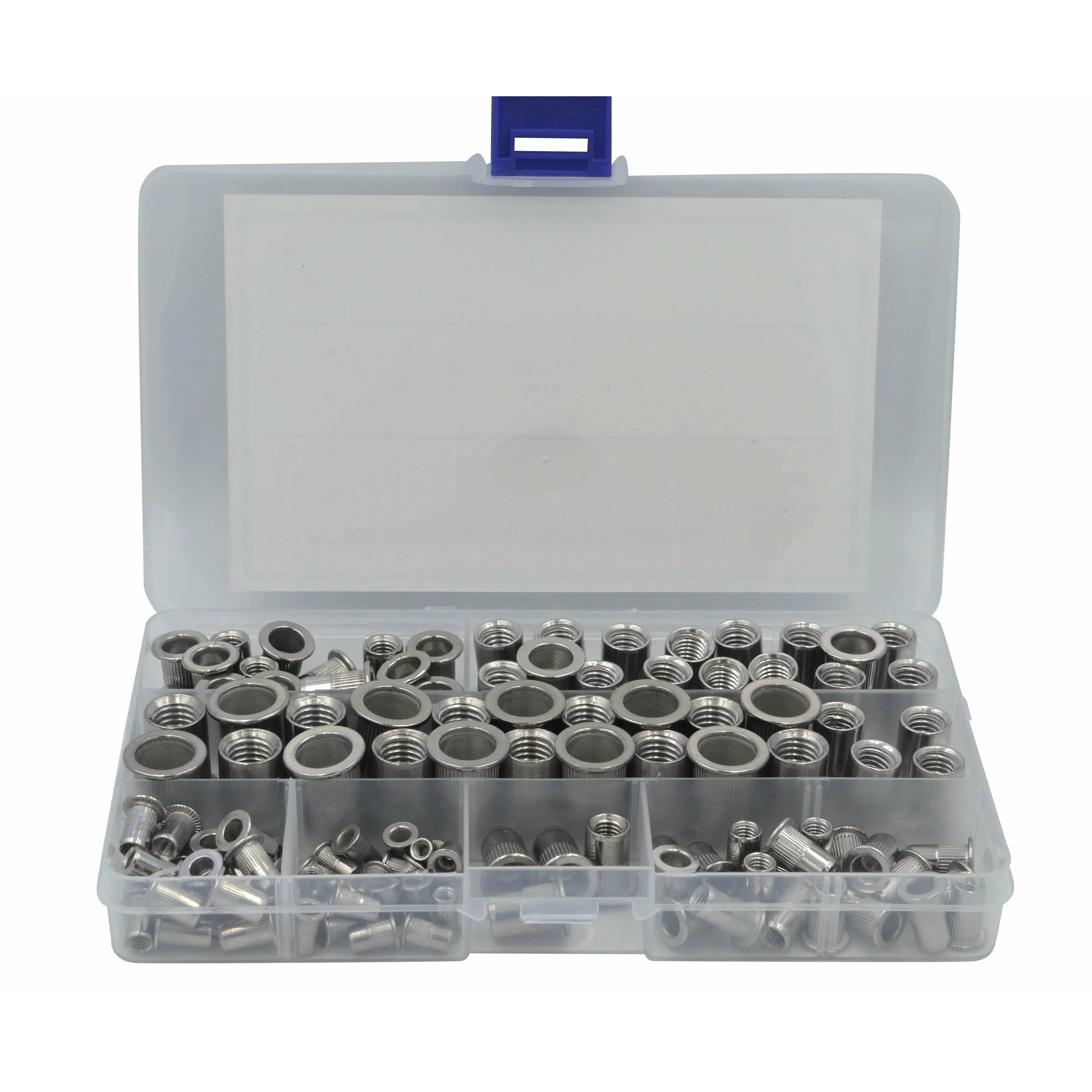 120pc 304 Stainless Steel Metric Nutserts Grab Kit Assortment