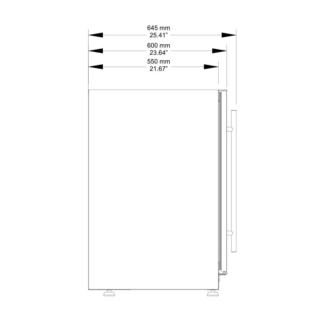 30" Under Counter Low-E Glass Door Wine and Beer Cooler Combo