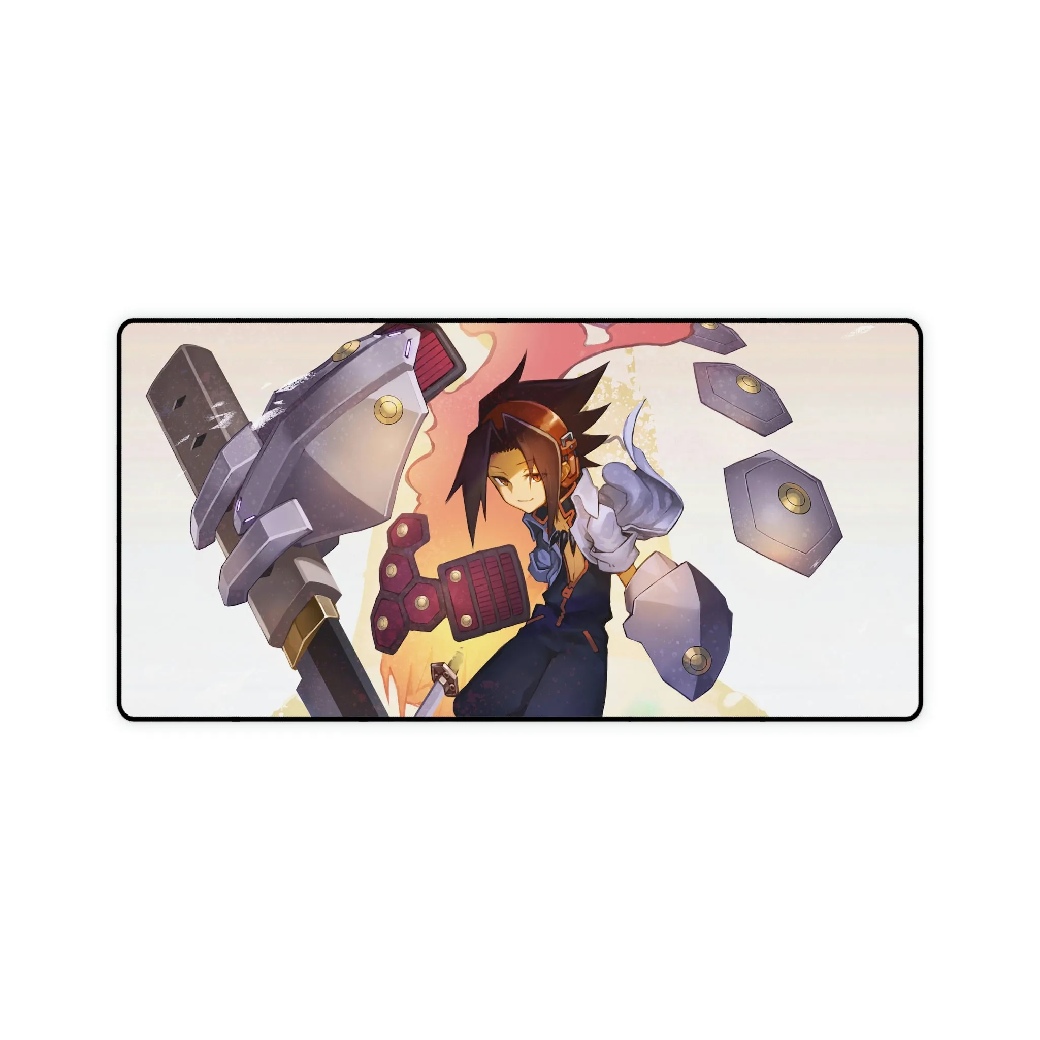 #3.3384, Shaman King, Yoh Asakura, Mouse Pad (Desk Mat)