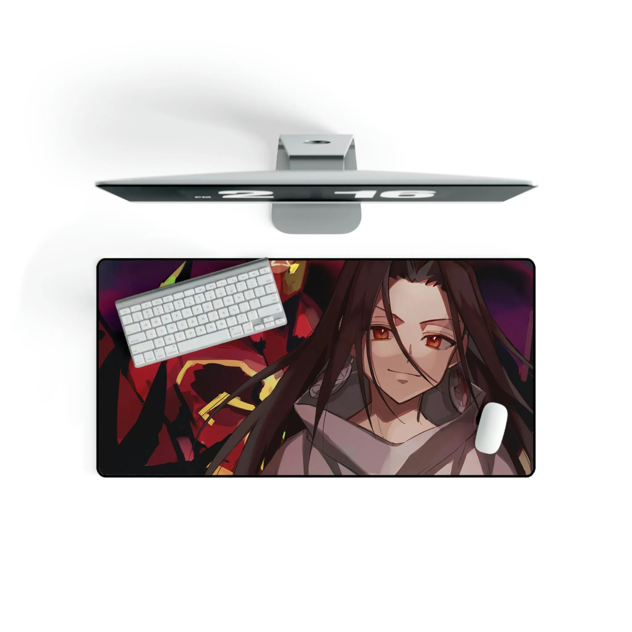 #3.3409, Shaman King, Hao, Spirit of Fire, Mouse Pad (Desk Mat)