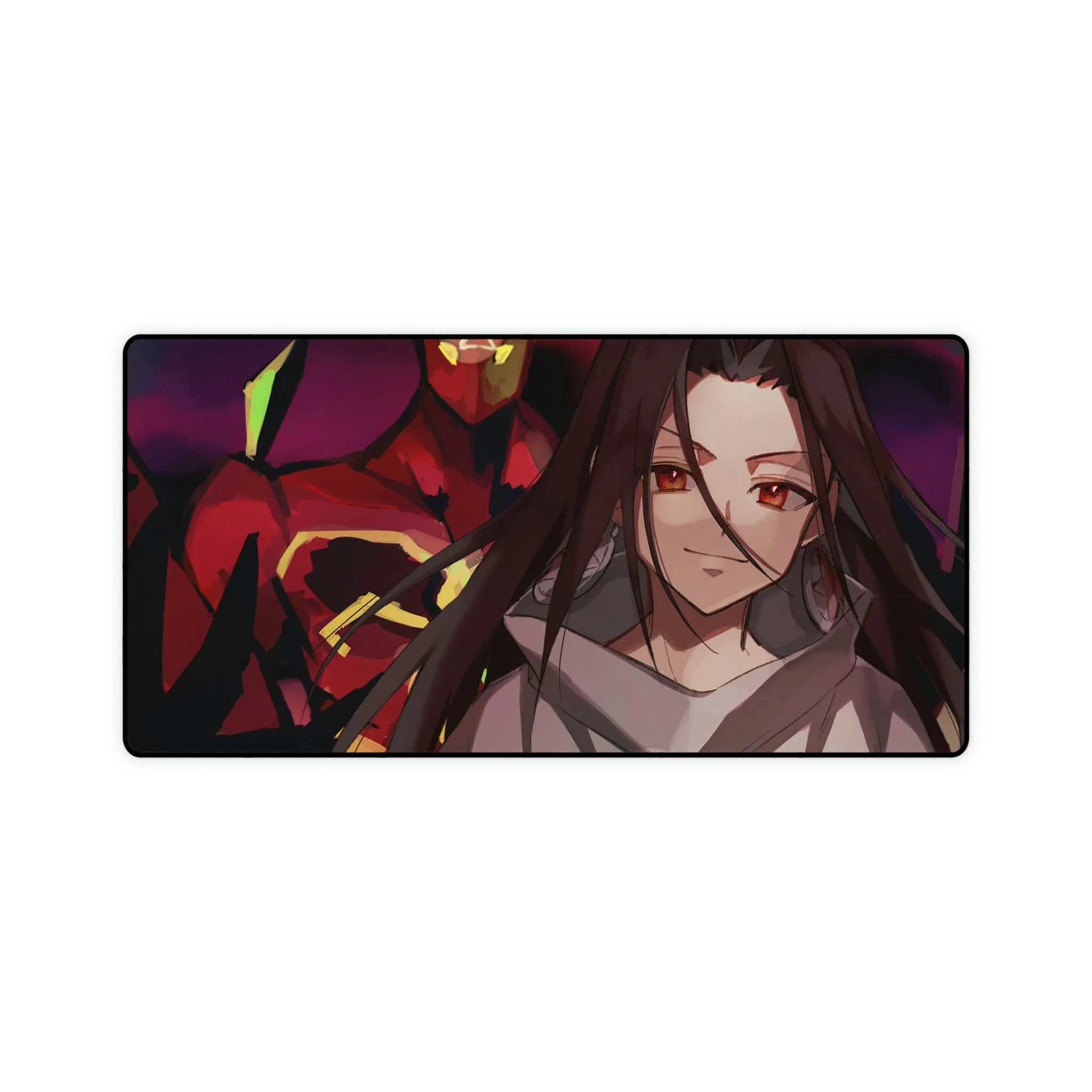 #3.3409, Shaman King, Hao, Spirit of Fire, Mouse Pad (Desk Mat)