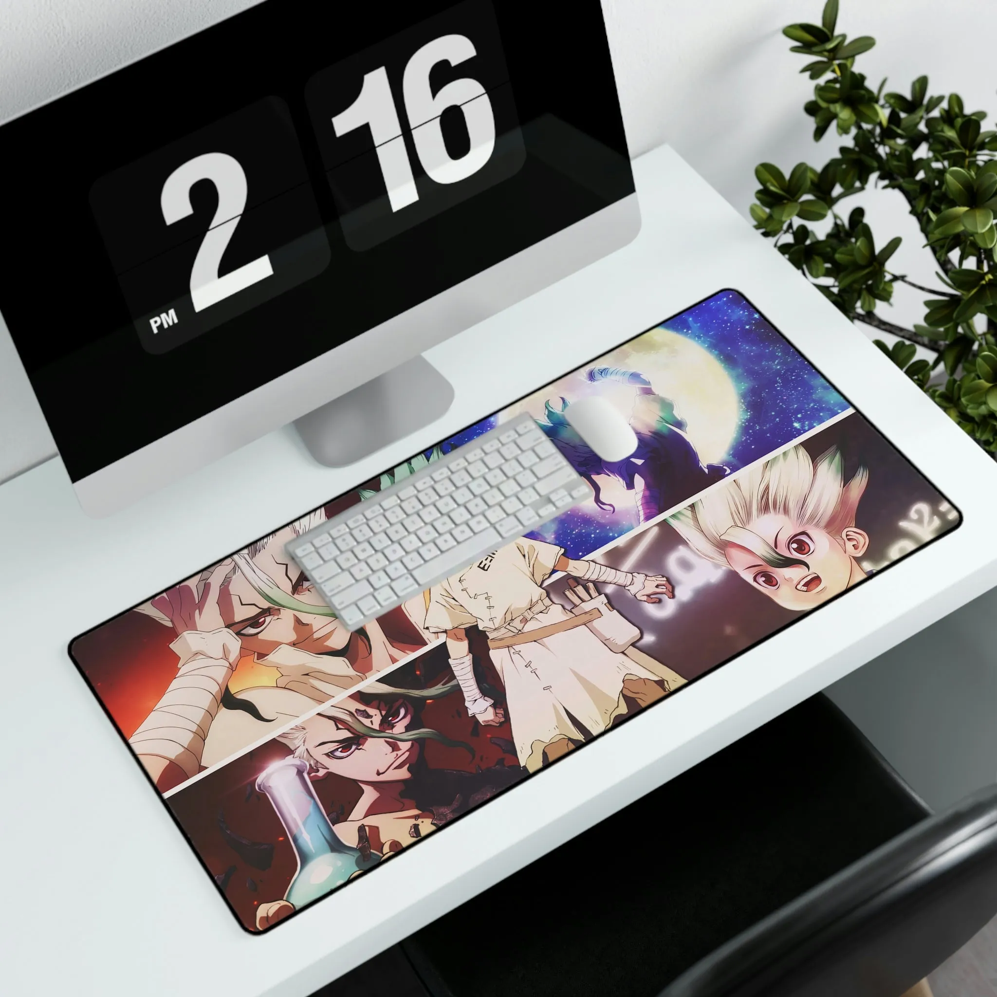 #5.3099, Dr. Stone, Senku Ishigami, Mouse Pad (Desk Mat)