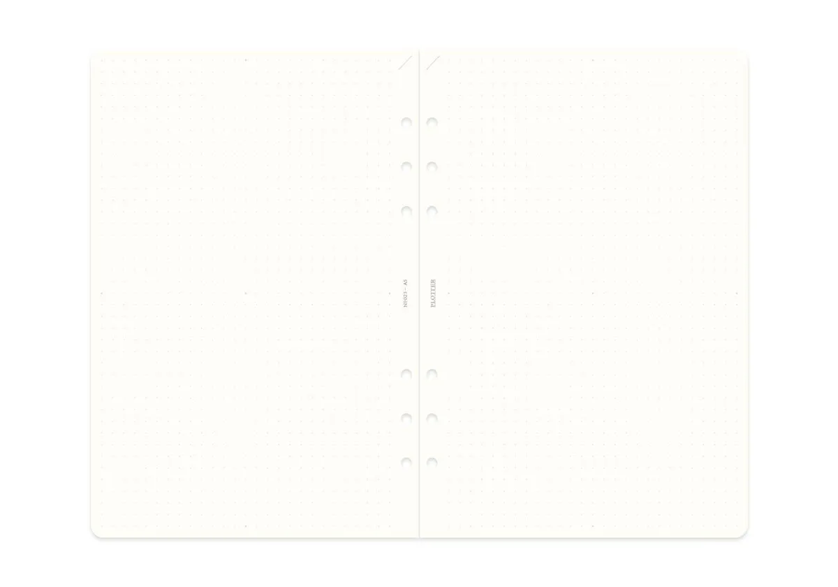 5mm Dot Grid 80 sheets PLT0023 (A5 Size)