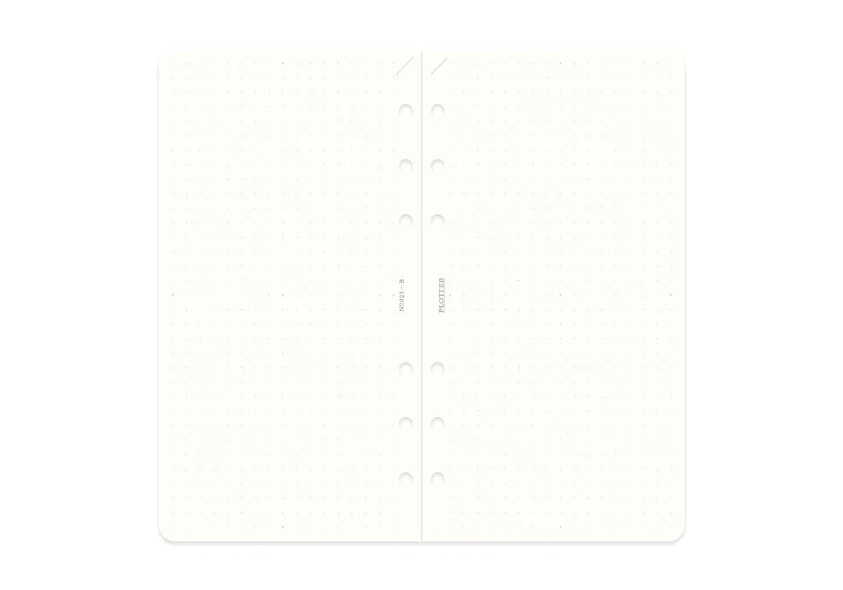 5mm Dot Grid 80 sheets PLT0023 (Bible Size)