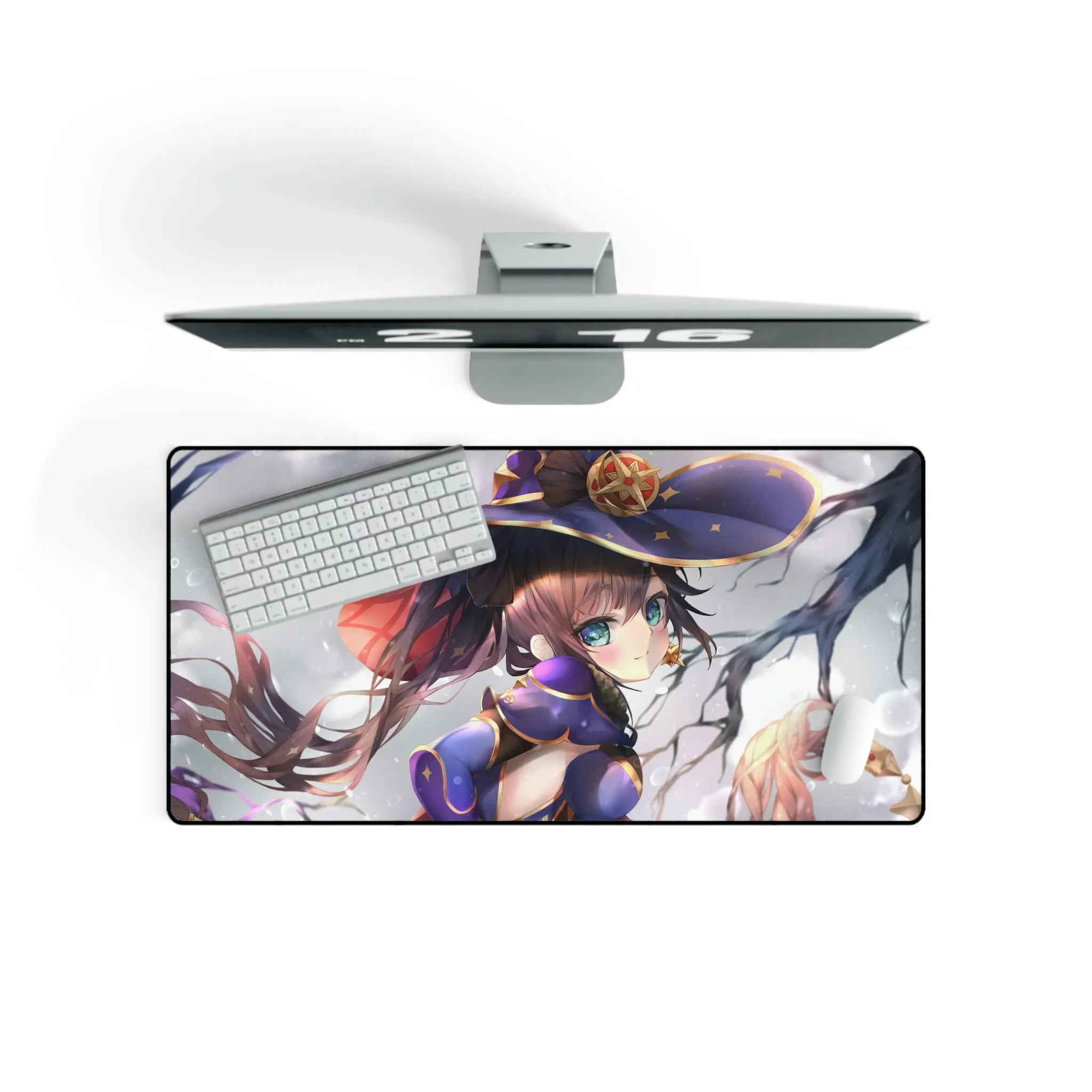 #8.1660, Genshin Impact, Mona, Mouse Pad (Desk Mat)