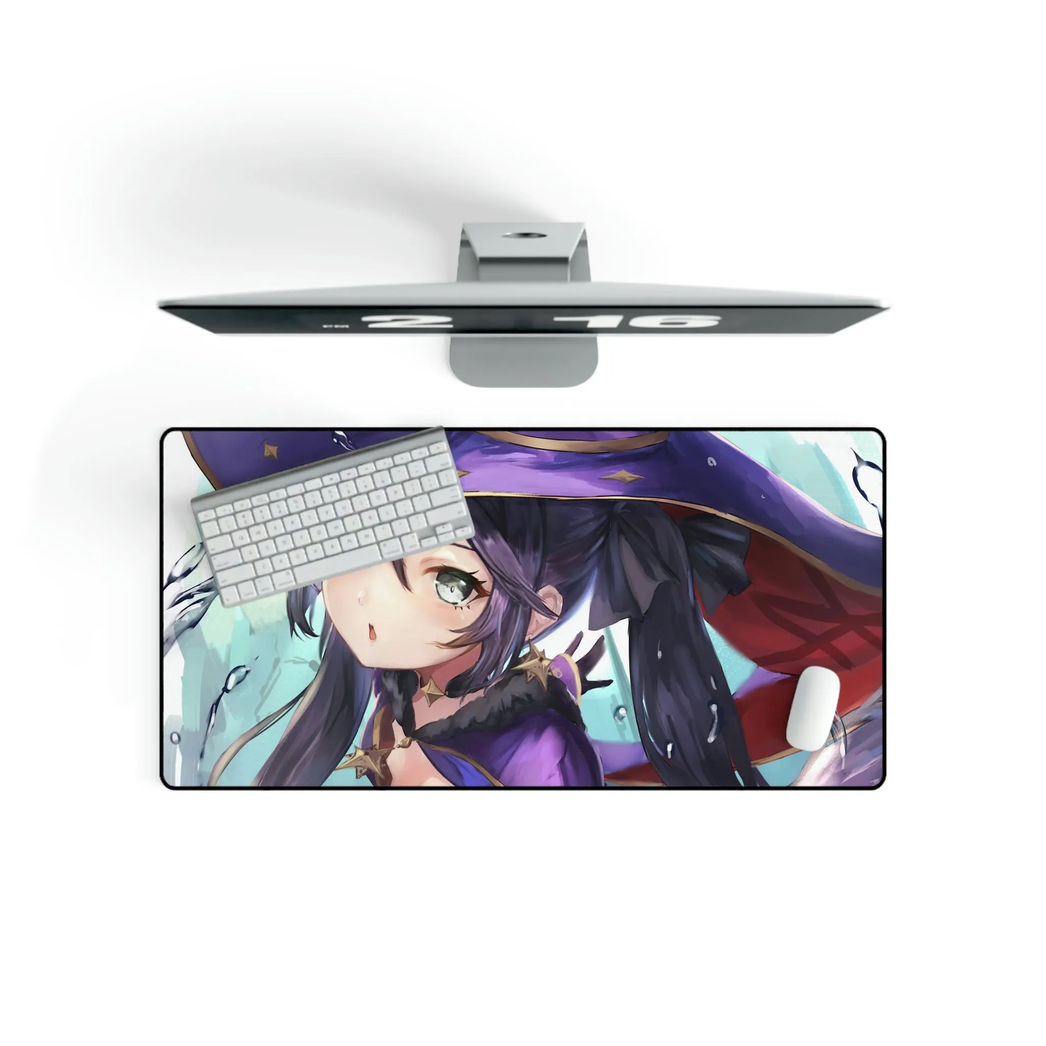 #8.1661, Mona, Genshin Impact, Mouse Pad (Desk Mat)