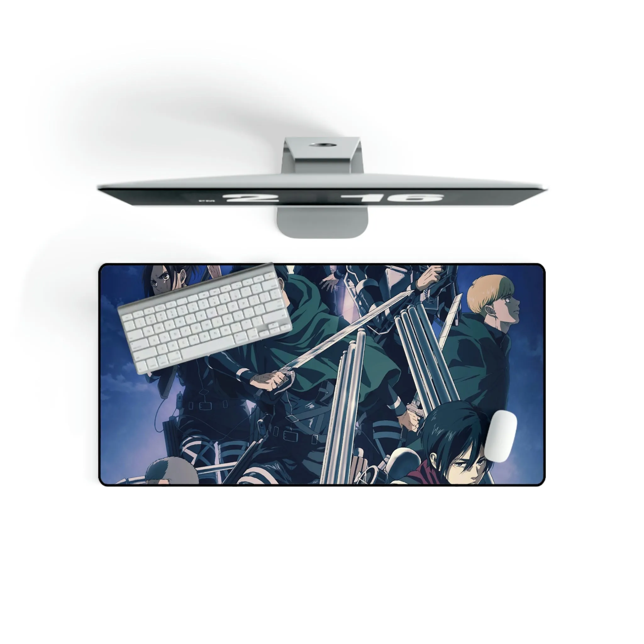 #8.2111, Attack on Titan, Thunder Spear, Final Season, Mouse Pad (Desk Mat)