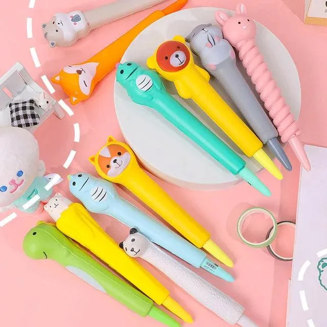 Adorable Kawaii Cartoon Gel Pen - Perfect for School & Office | Giggly Groves