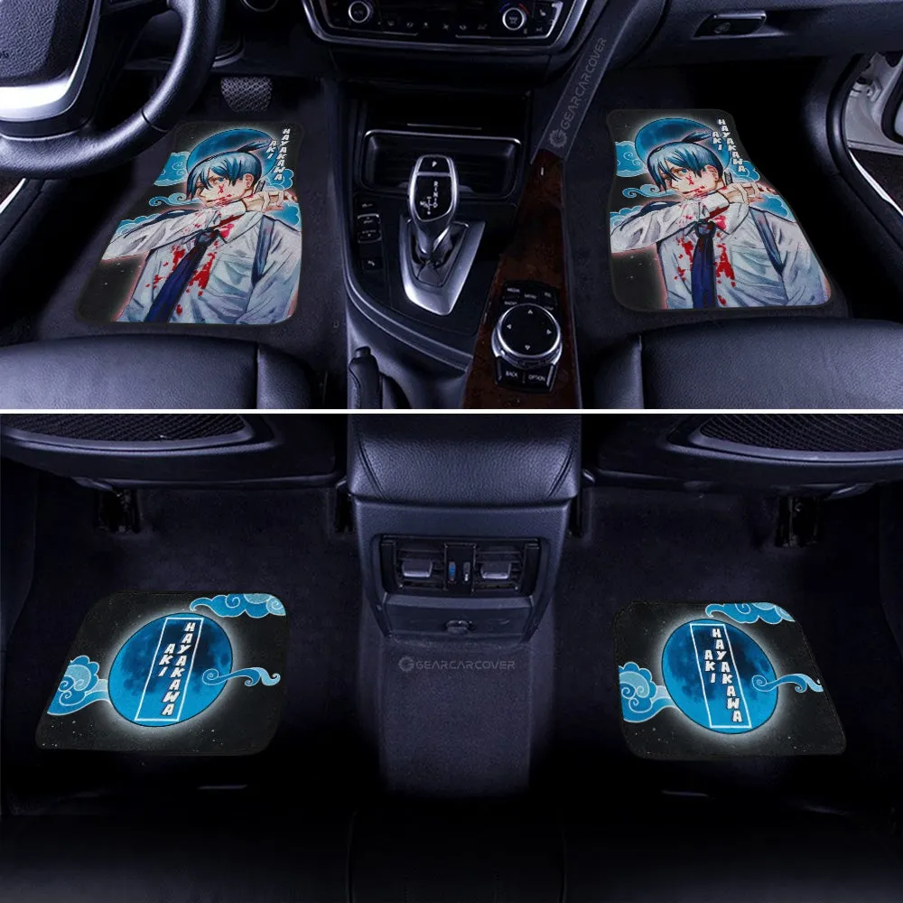 Aki Hayakawa Car Floor Mats Custom