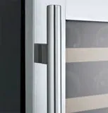 Allavino 24" Wide 56 Bottle Single Zone Left Hinge Wine Refrigerator