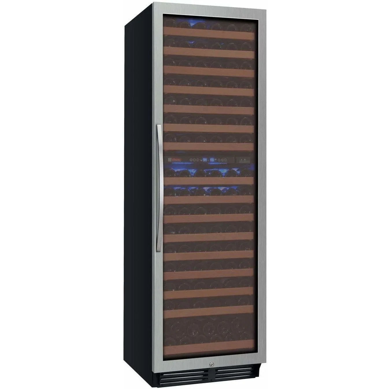 Allavino FlexCount 172 Bottle Dual Zone Stainless Steel Right Hinge Wine Fridge YHWR172-2SWRN