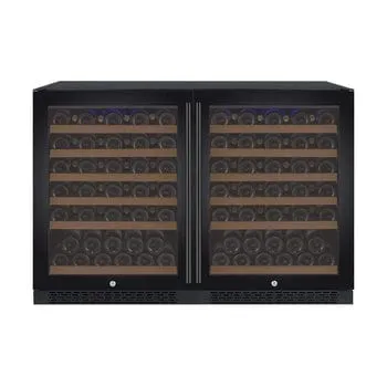 Allavino FlexCount II Tru-Vino 112 Bottle Dual Zone Black Wine Fridge 2X-VSWR56-1B20