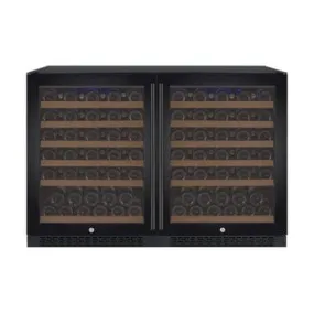 Allavino FlexCount II Tru-Vino 112 Bottle Dual Zone Black Wine Fridge 2X-VSWR56-1B20