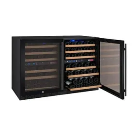 Allavino FlexCount II Tru-Vino 112 Bottle Four Zone Black Wine Fridge 2X-VSWR56-2B20