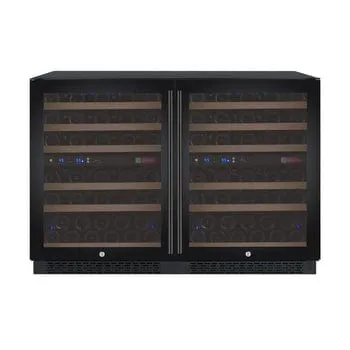 Allavino FlexCount II Tru-Vino 112 Bottle Four Zone Black Wine Fridge 2X-VSWR56-2B20