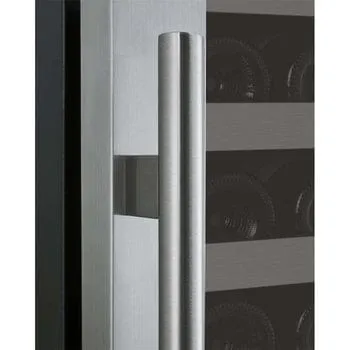 Allavino FlexCount II Tru-Vino 128 Bottle Single Zone Stainless Steel Left Hinge Wine Fridge VSWR128-1SL20