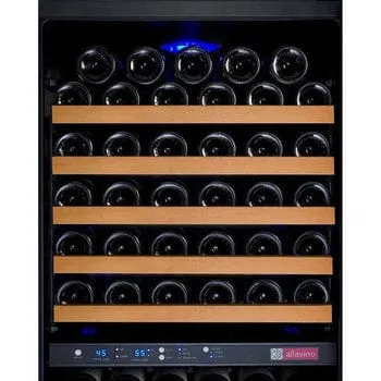 Allavino FlexCount II Tru-Vino 172 Bottle Black Right Hinge Wine Fridge VSWR172-2BR20