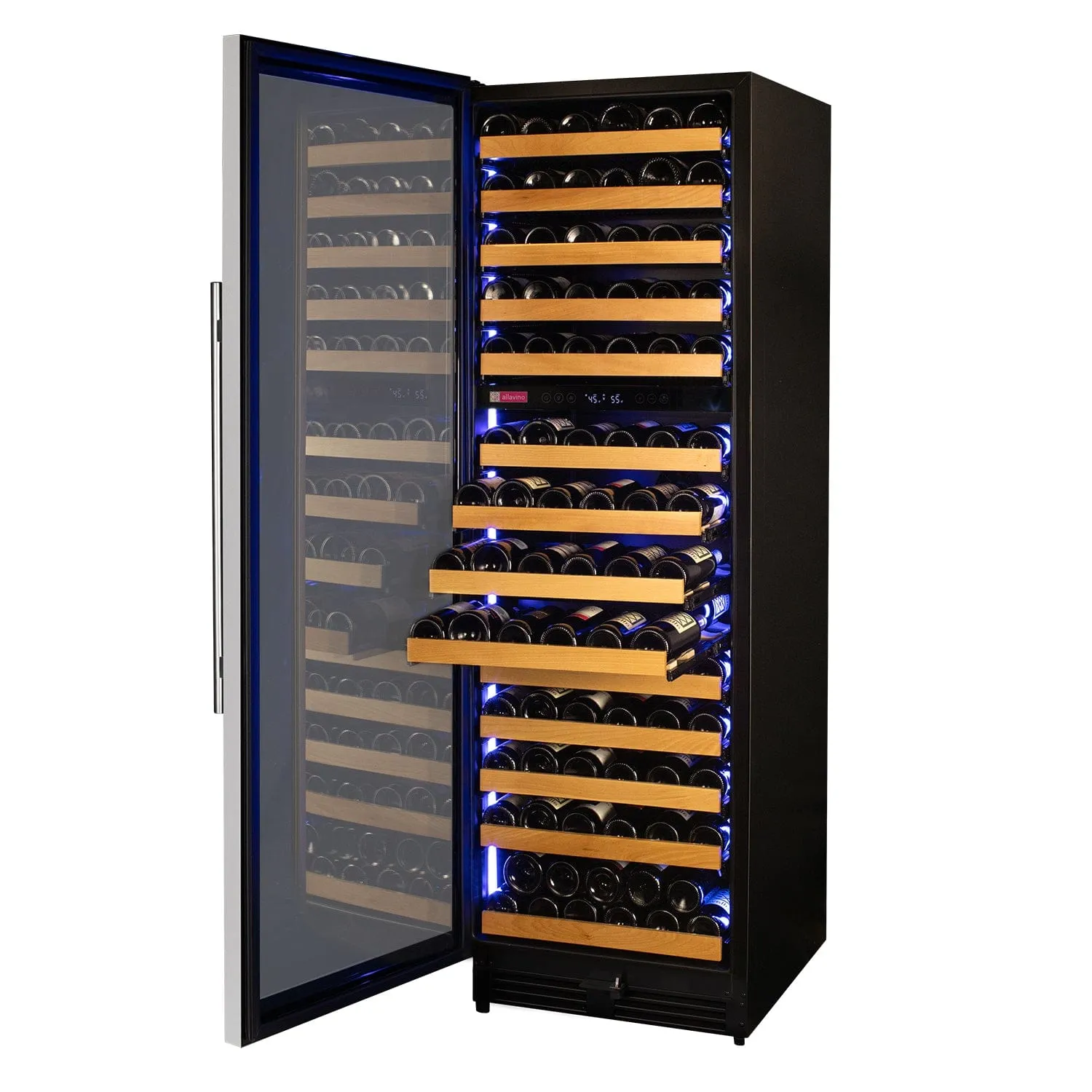 Allavino Reserva 154 Bottle Left Hinge Built-In Wine Refrigerator VSW15471D-2SL