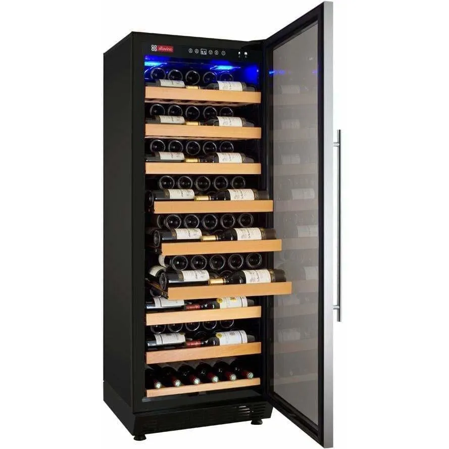 Allavino Vite 115 Bottle Stainless Door Right Hinge Wine Fridge YHWR115-1SRN