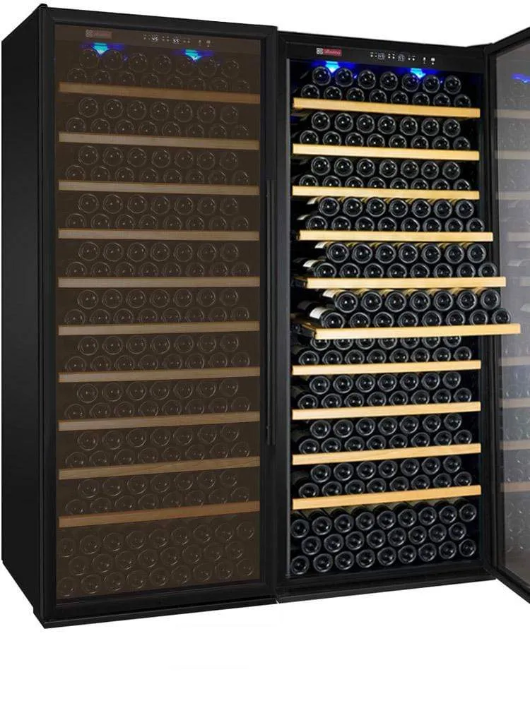 Allavino Vite II Tru-Vino 554 Bottle Dual Zone Black Wine Fridge 2X-YHWR305-1B20