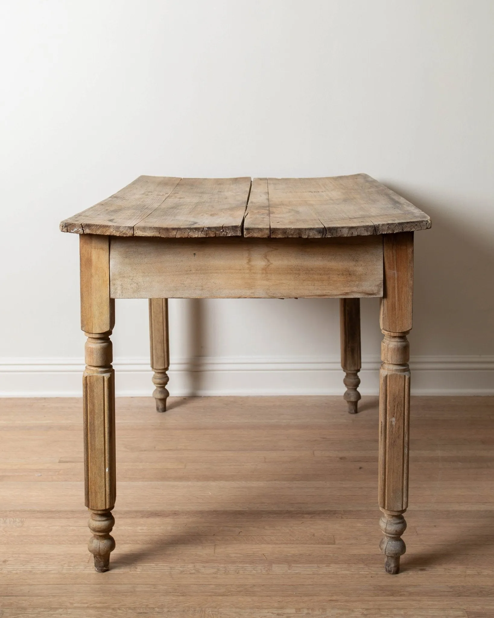 Antique English Pine Prep Table / Desk