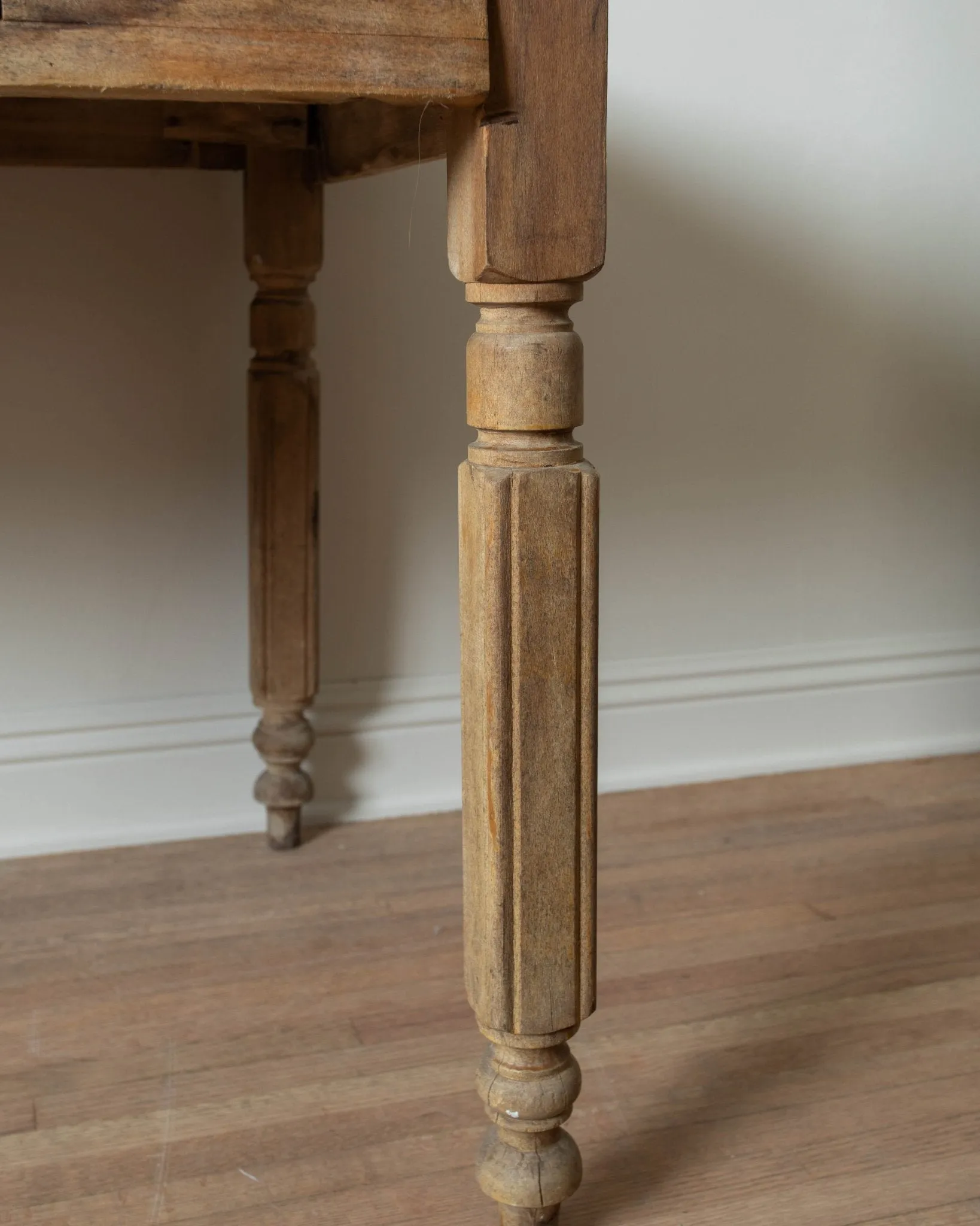 Antique English Pine Prep Table / Desk