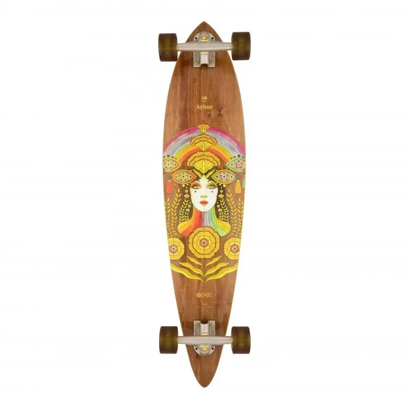 Arbor Fish Solstice B4BC 37 Performance Complete Longboard - 8.5"