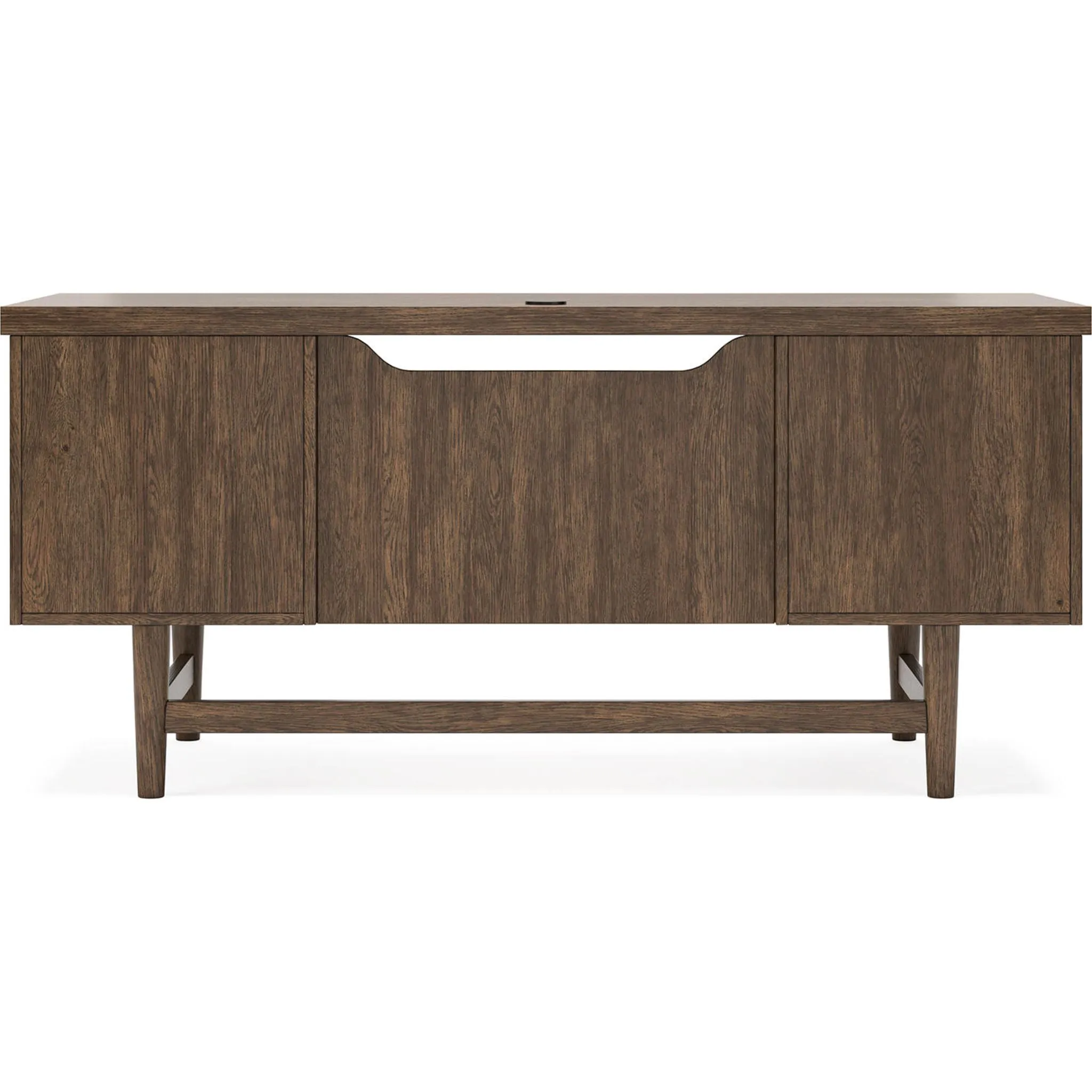 Austanny Desk - Warm Brown