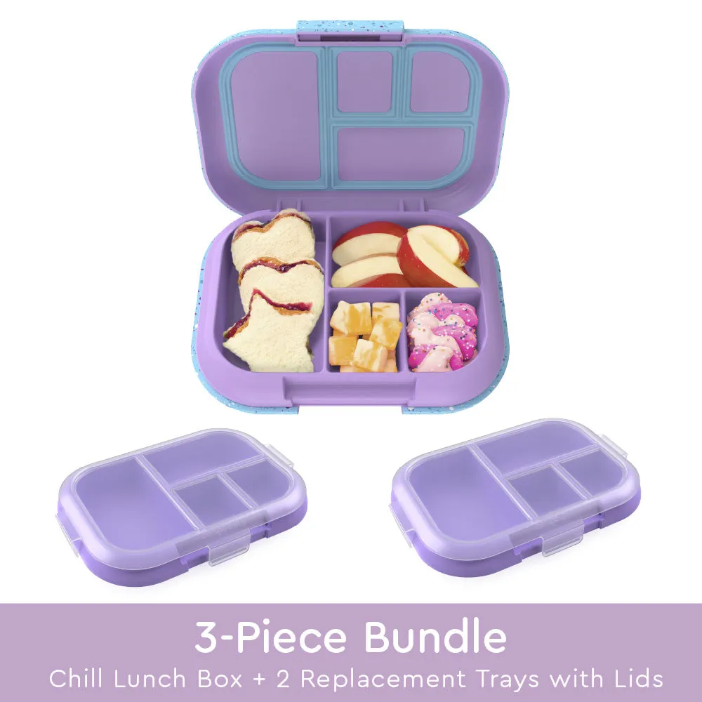 Bentgo Kids Chill Lunch Box & 2 Extra Trays with Lids