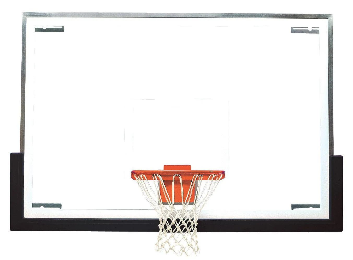 Bison 48″ x 72″ Tall Unbreakable “XL” Glass Competition Conversion Backboard