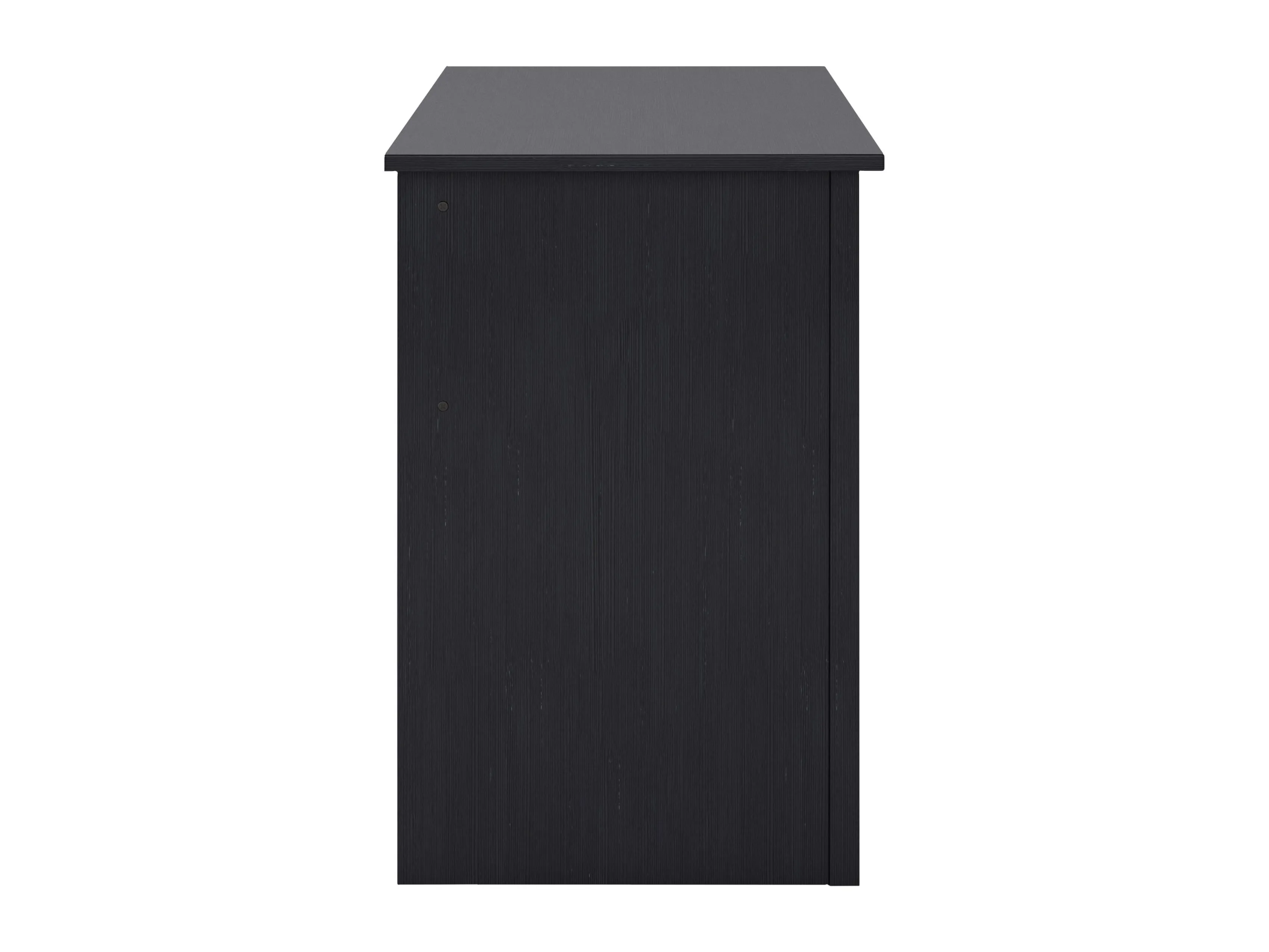 Black Desk with Drawers