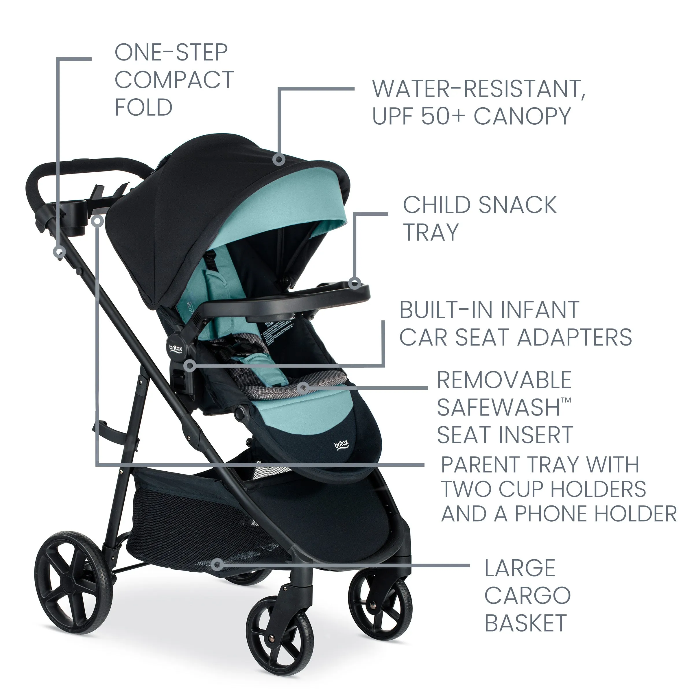 Britax Willow™ Brook™ S  Travel System