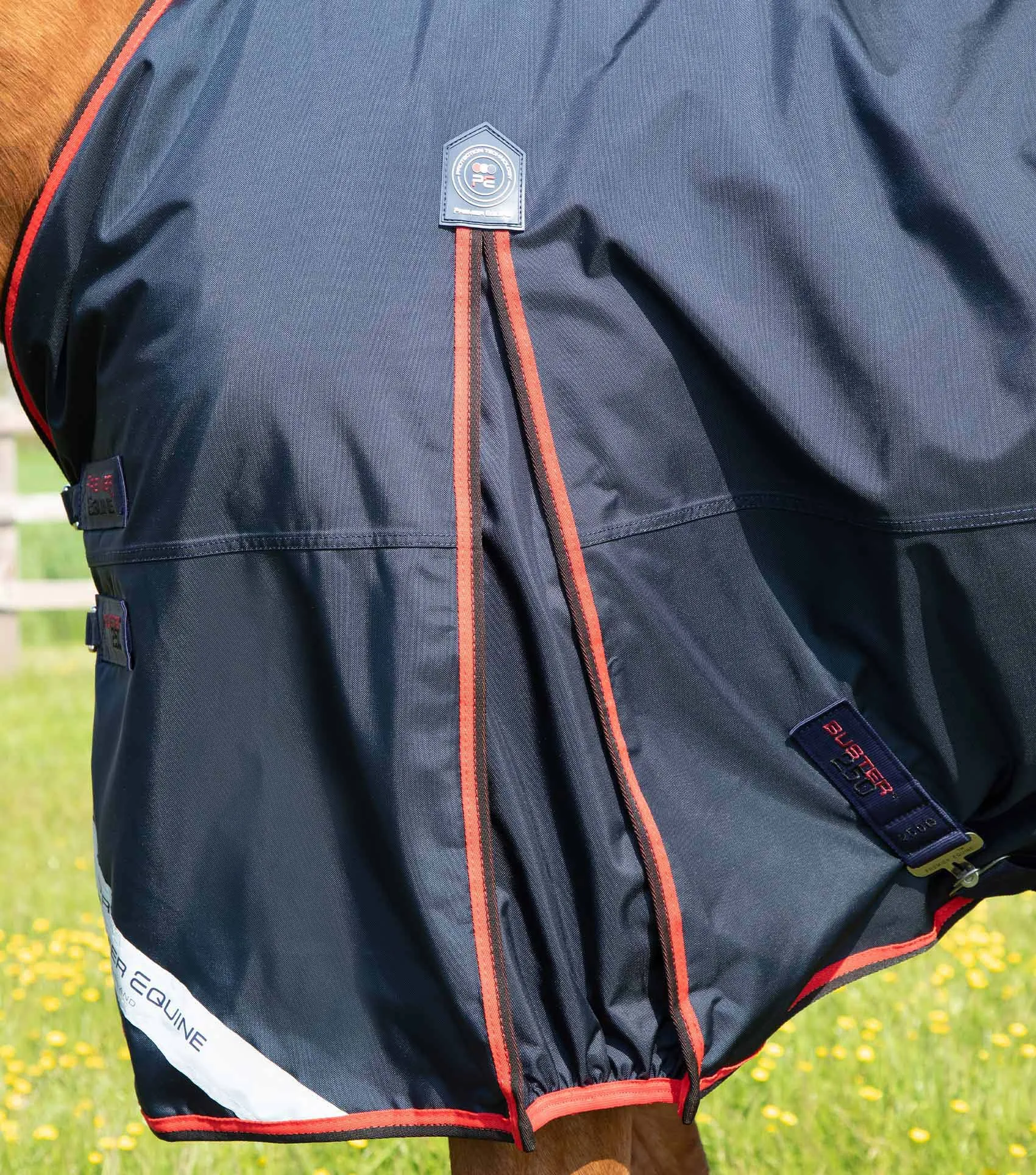 Buster 250g Turnout Rug with Classic Neck Cover Navy