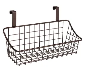 Cabinet Door Storage Basket - Bronze