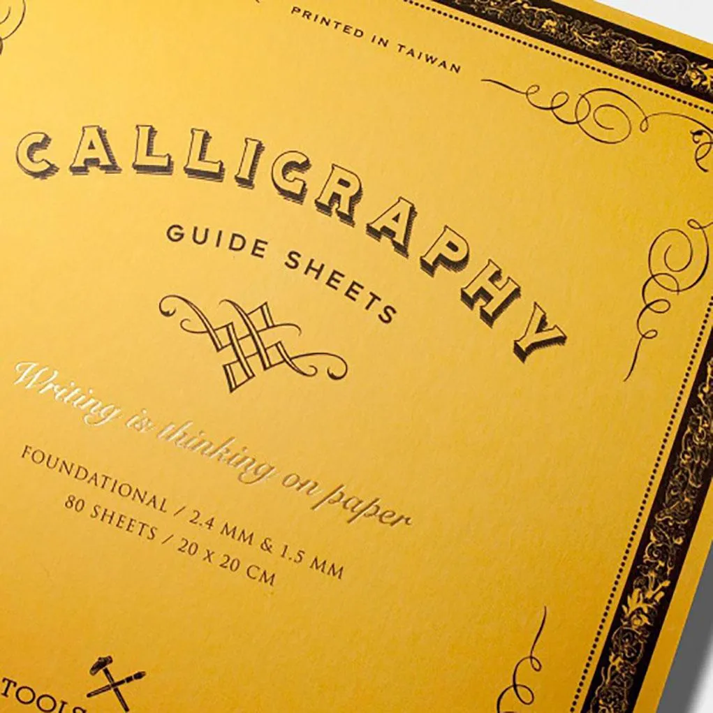 Calligraphy Guide Sheets