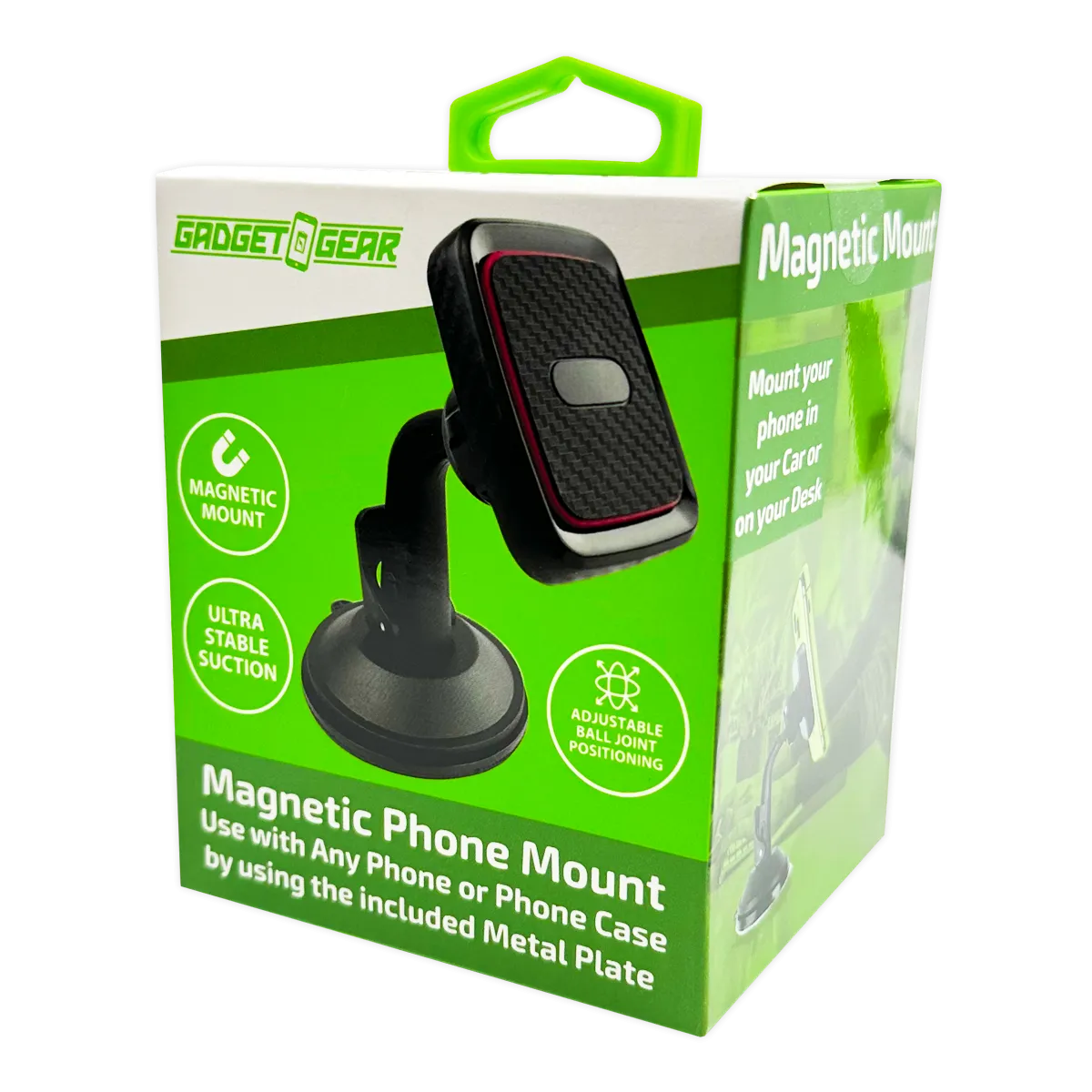 Car/Desk Magnetic Phone Mount - 6 Pieces Per Retail Ready Display 25233