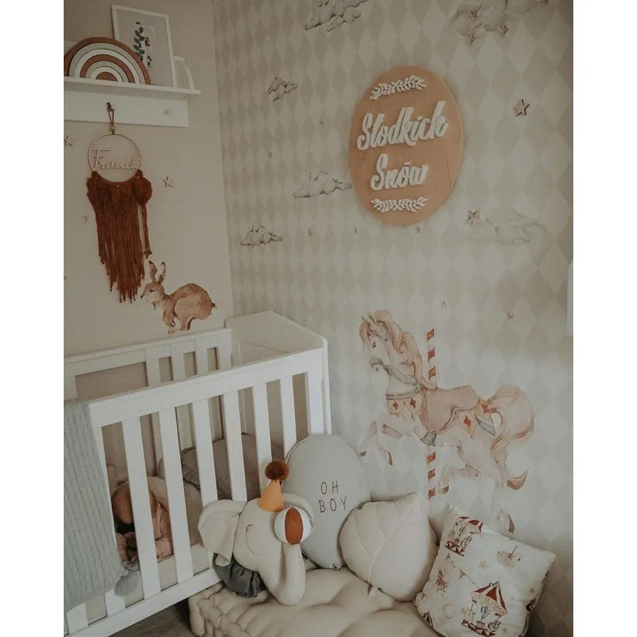 CAROUSEL Pony Wall Sticker