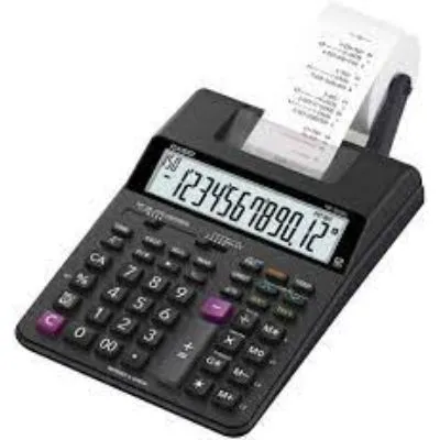 Casio Reprint & Check Calculator - 12 Digits - Black