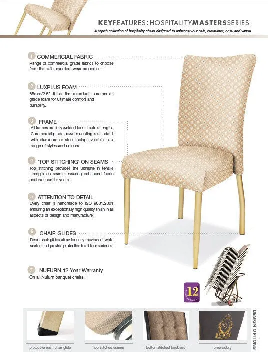 CBD 19-3 Lowback Dining Chair