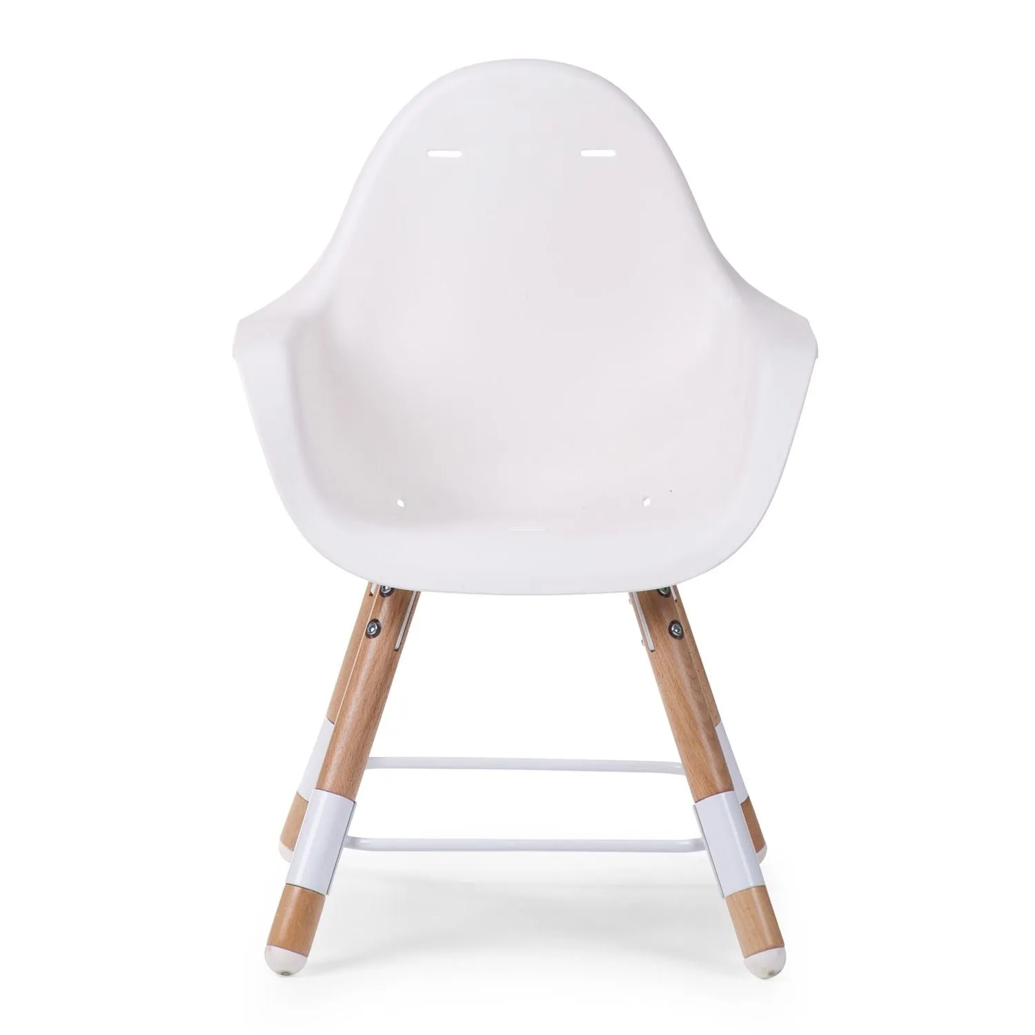 Childhome Evolu 2 High Chair - Natural White