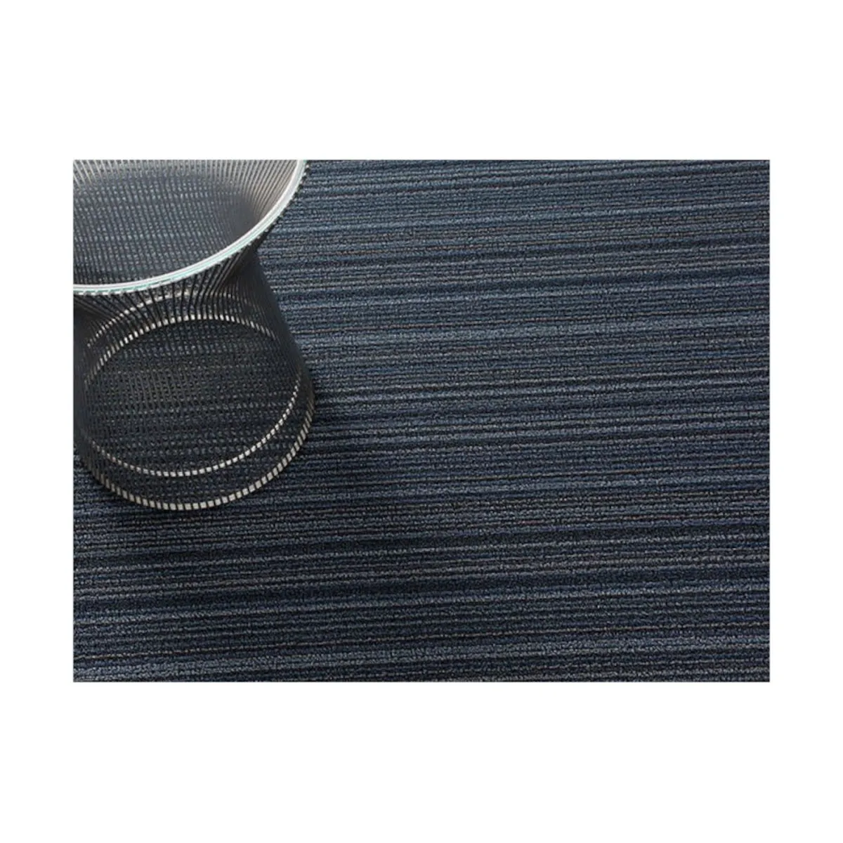 Chilewich Doormat Skinny Stripe Blue 46x71