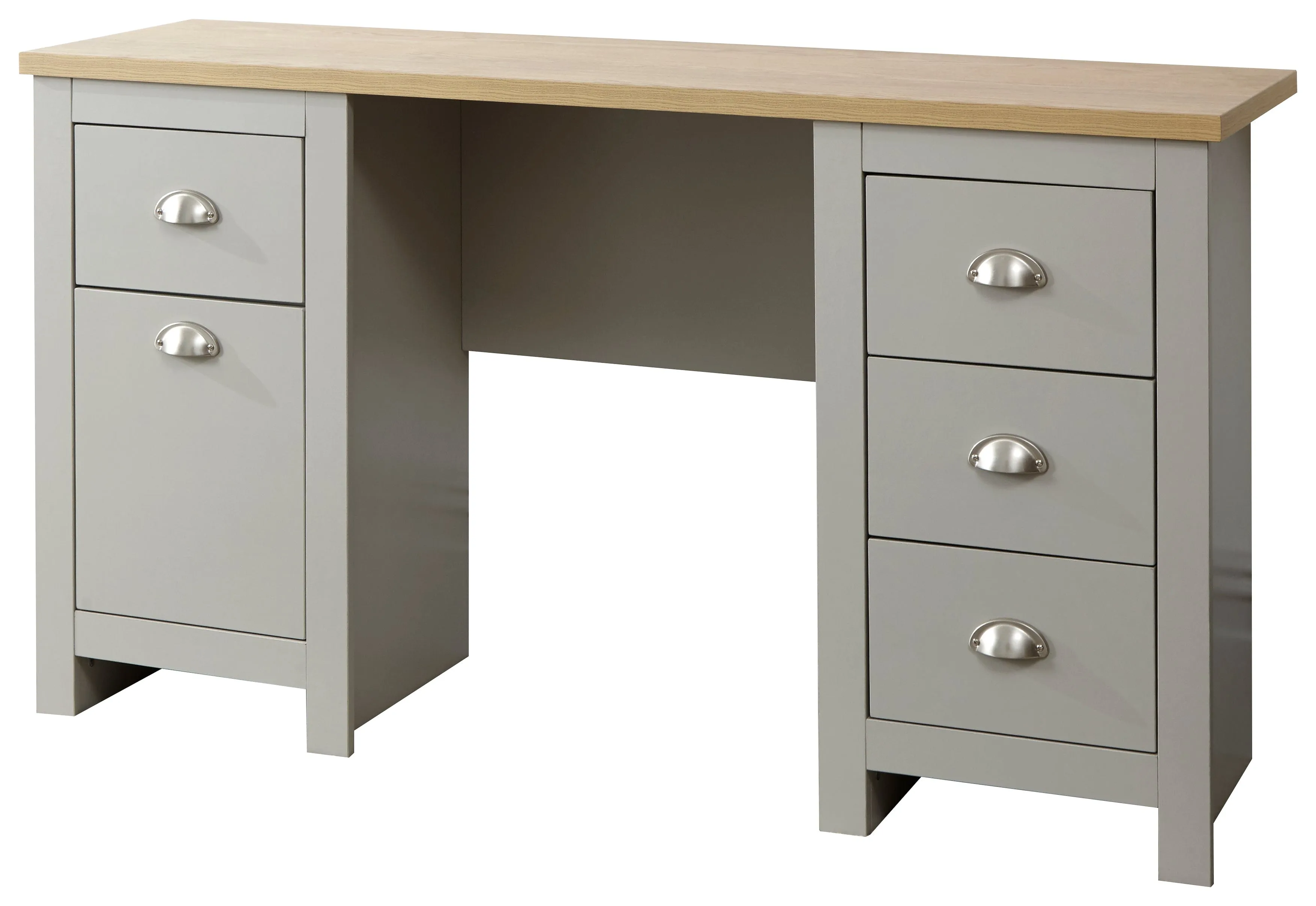 CLEARANCE Lancaster Study Desk Grey