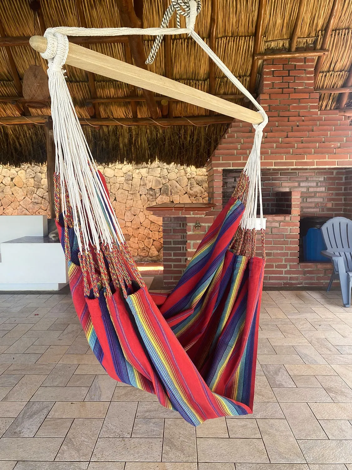 Colombian Hammock Chair with Universal Chair Stand