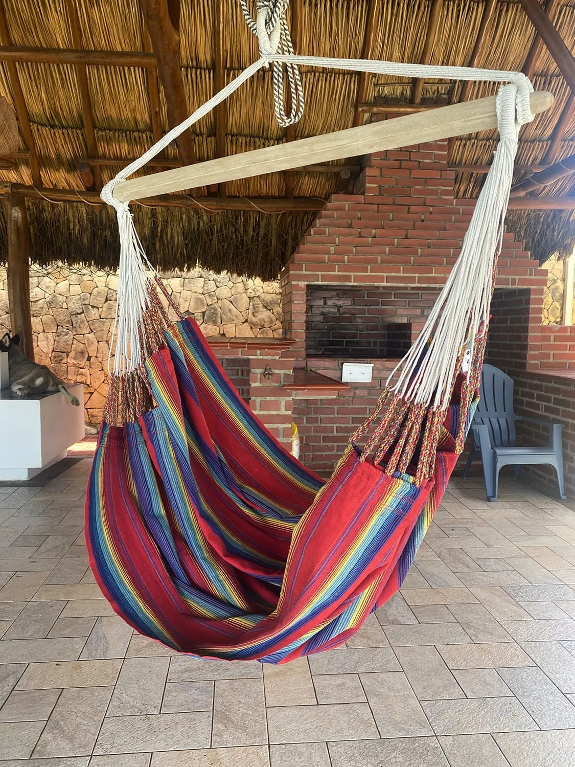 Colombian Hammock Chair with Universal Chair Stand