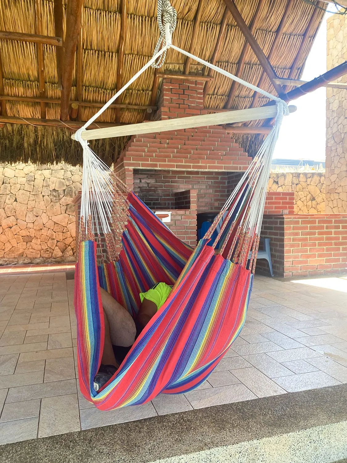 Colombian Hammock Chair with Universal Chair Stand