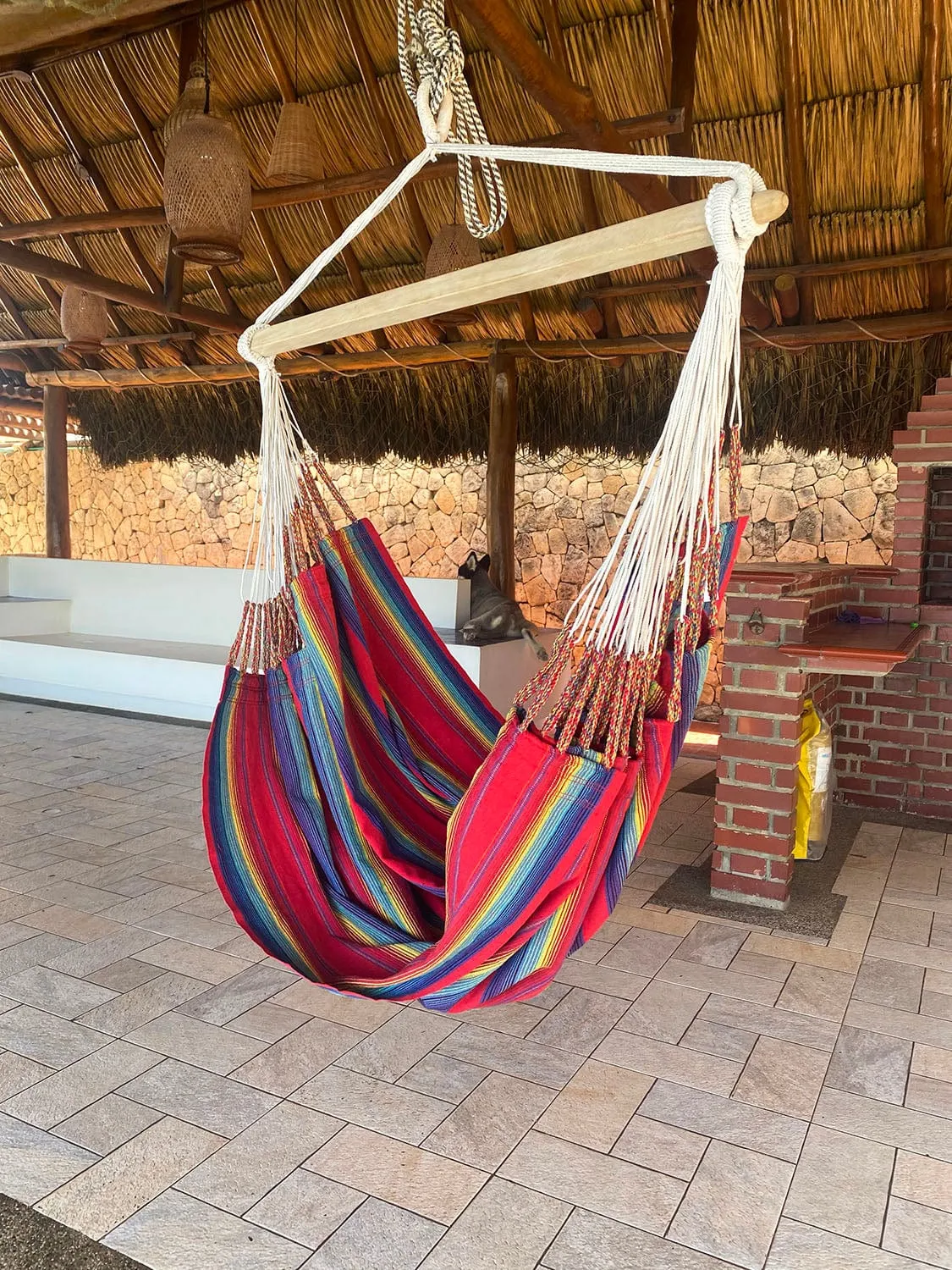 Colombian Hammock Chair with Universal Chair Stand