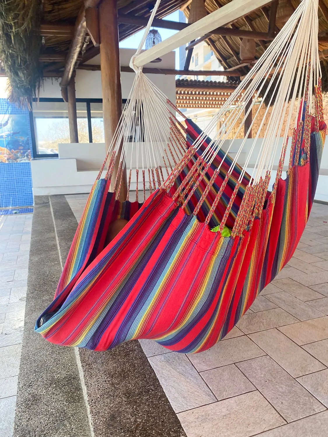 Colombian Hammock Chair with Universal Chair Stand